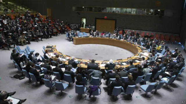 Conselho de segurança analisa rascunho de resolução sobre referendo (foto: AP)