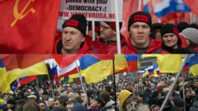 Бугун Қрим жамияти иккига бўлинган...