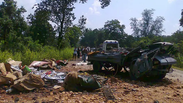 छत्तीसगढ़ में जहाँ हुआ माओवादी हमला