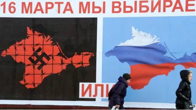 اس خطے میں روسی نسل کے افراد کی اکثریت ہے اور ان میں سے بیشتر کے روس سے الحاق کے حق میں ووٹ دینے کی توقع ہے