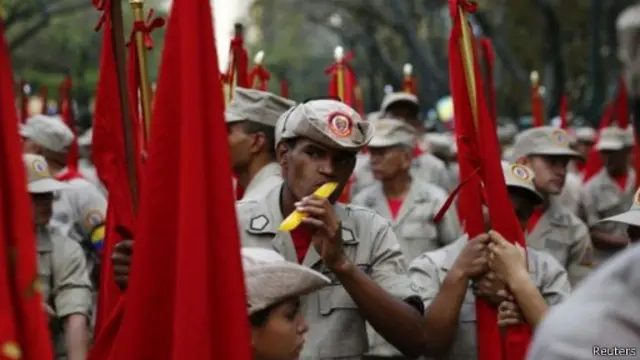 تظاهرات طرفداران دولت در کاراکاس