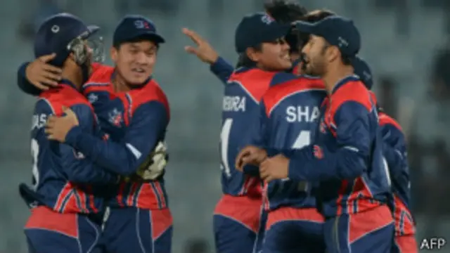 نیپال کی ٹیم نے اپنی کارکردگی سے سب کو متاثر کیا ہے