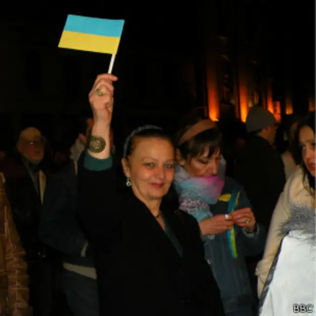 Акция STOP RUSSIA в Тбилиси