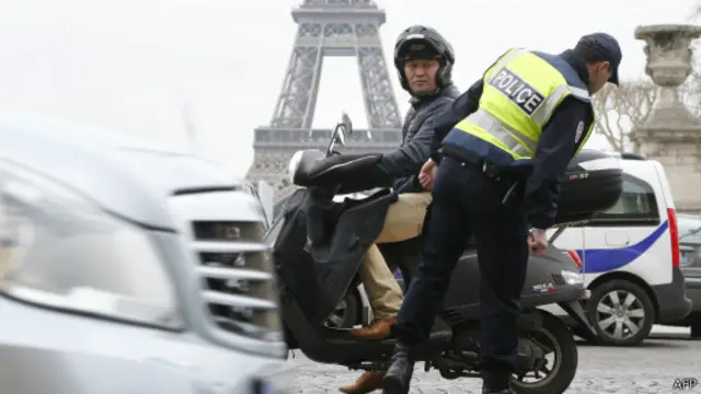 Полиция в Париже