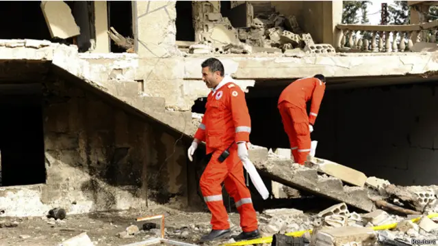 قتل شخصان في تفجير بلدة النبي عثمان