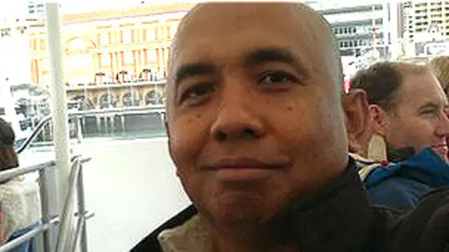 Capitán del vuelo, Zaharie Shah