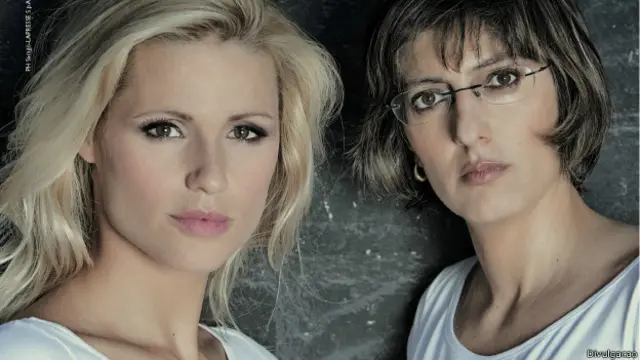 Michelle Hunziker e Giulia Bongiorno, defensoras da campanha "Doppia Difesa" (Foto: Divulgação)