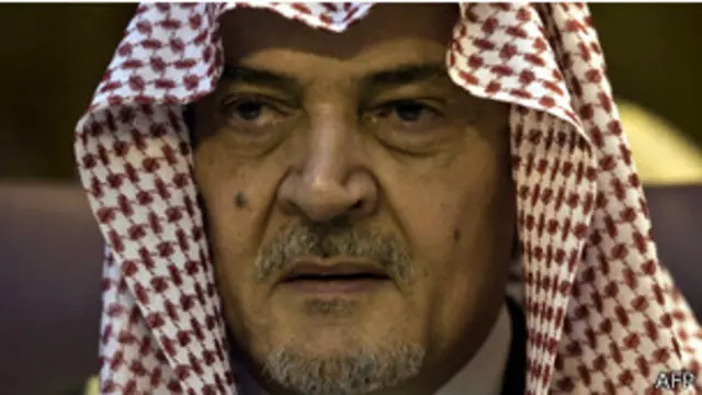 وزير الخارجية السعودي سعود الفيصل