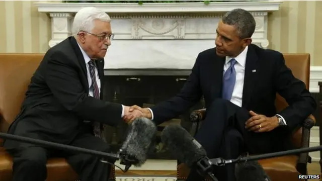 محمود عباس نے صدر اوباما سے کہا کہ وہ مذاکرات میں اسرائیل کی سنجیدگی دیکھنا چاہتے ہیں