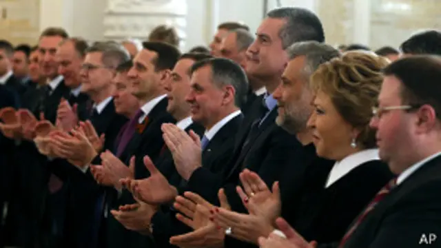 Parlamentarios rusos