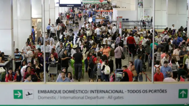 Aeroporto de Brasília. Foto: AP
