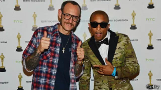 Terry Richardson y Pharrell Williams