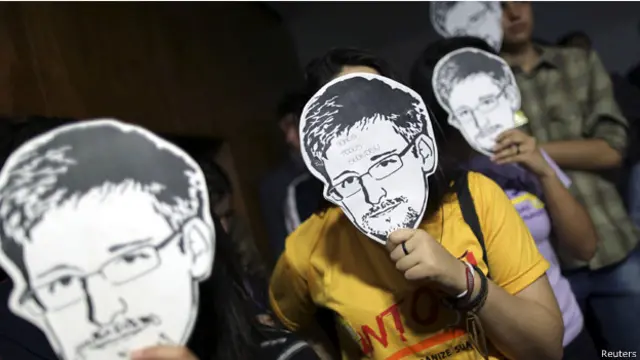 مؤيدون لادوارد سنودن في البرازيل