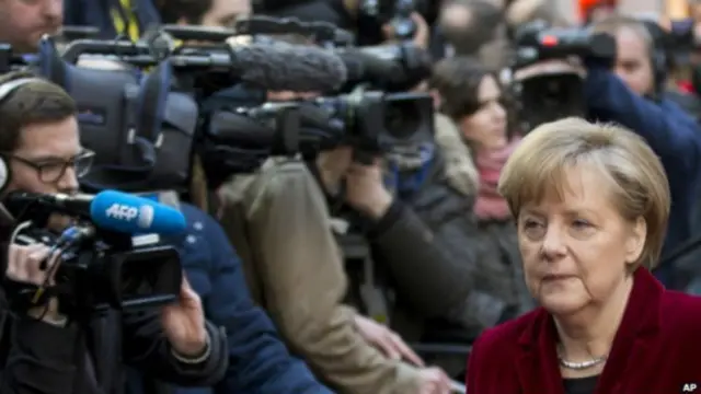 A chanceler alemã Angela Merkel (AP)