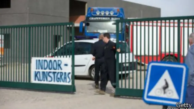 比利时伊普尔发生一战炸弹爆炸的工地