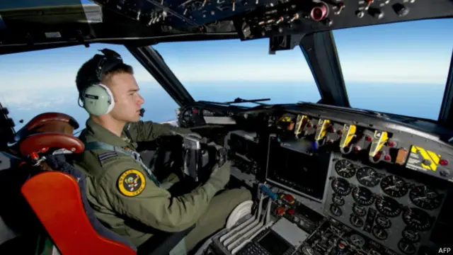 澳大利亚皇家空军派出“猎户座”海上巡逻机前往搜寻（19/03/2014）