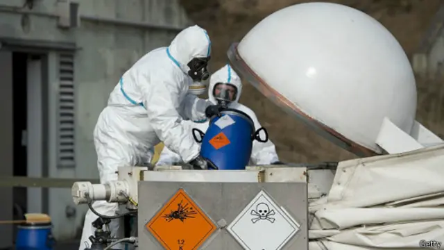 خلع سلاح شیمیایی سوریه براساس قطعنامه مصوب شورای امنیت صورت می‌گیرد 