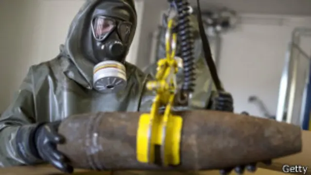 Destrucción de armas químicas