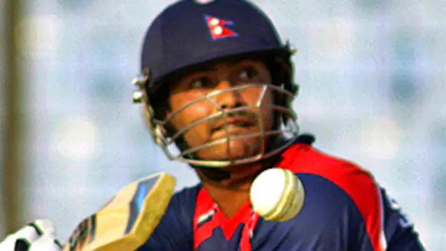 بلے باز سباش کاخورل نے 53 گیندوں پر 56 رنز بنائے تھے