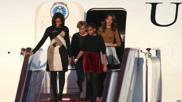 美國第一夫人米歇爾攜家人抵京訪華（20/03/2014）