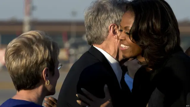 美國第一夫人米歇爾攜家人抵京訪華（20/03/2014）