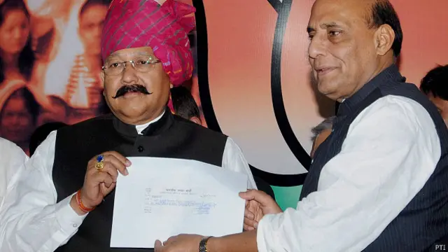 सतपाल महाराज, राजनाथ सिंह, भाजपा