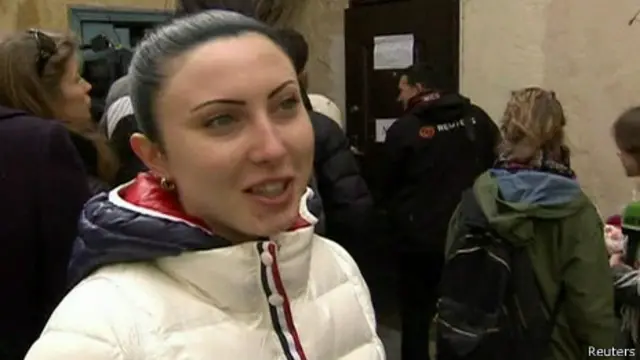 Svetlana, habitante de Sebastopol