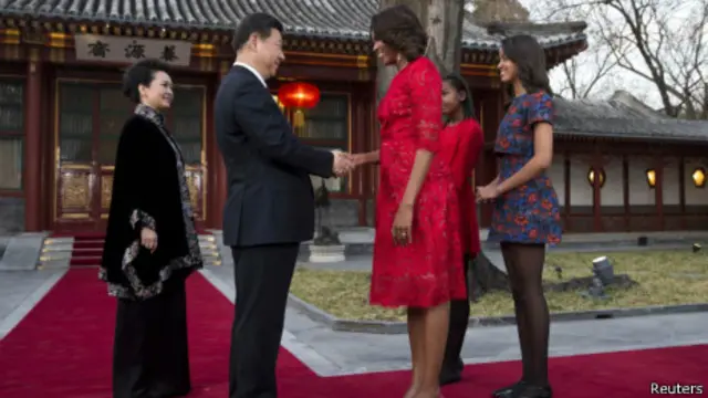 米歇尔和习近平