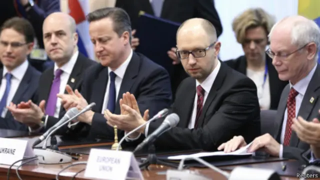 欧盟领导人对与乌克兰签署协议感到高兴