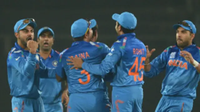 شروع ہی سے میچ بھارت کی گرفت میں نظر آ رہا تھا