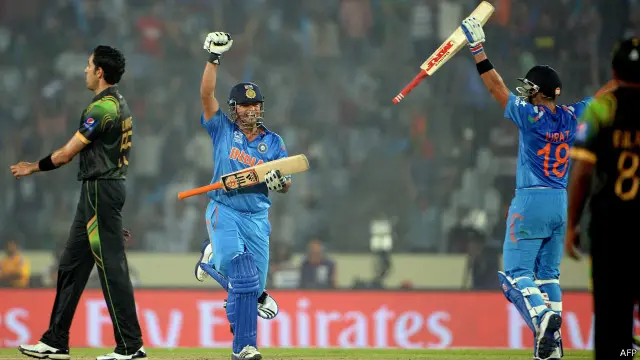 وراٹ کوہلی اور سریش رائنا کی 66 رنزکی شراکت نے بھارت کو جیت سے ہمکنار کیا