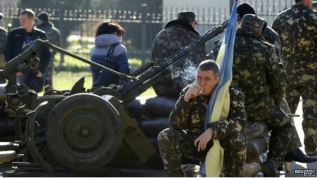 බෙල්බෙක් කඳවුරේ යුක්රේනියානු හමුදා