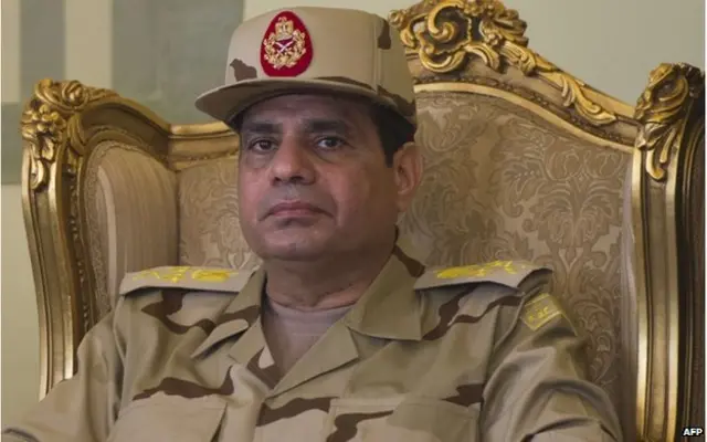 بیشتر مصری‌ها برقراری ثبات را نتیجه اقدامات نیروهای مسلح، و به‌خصوص فرمانده آنها – فیلد مارشال عبدالفتاح سیسی – می‌دانند