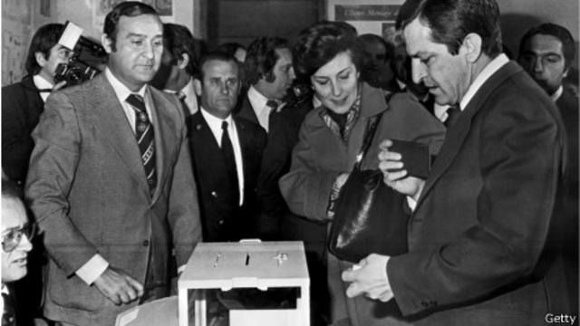 Suárez ganó las elecciones de junio del 77.