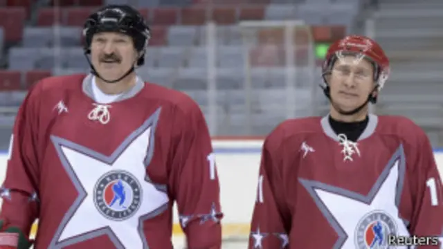 Александр Лукашенко и Владимир Путин