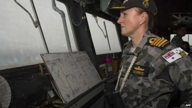 HMAS کیپٹن ایلسن نورس کی سربراہی میں پہلا جہاز ہے جو تلاش کے کام میں مدد دینے کے لیے اس قدر دور پہنچا ہے