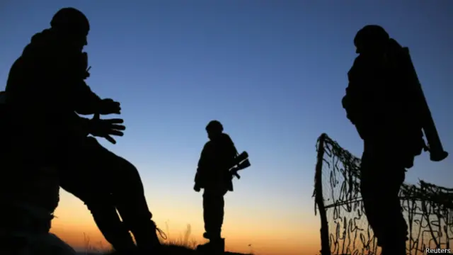 Украинские военные