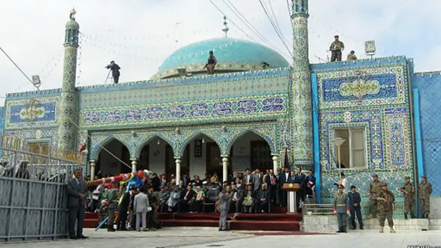 مراسم با شکوه نوروز در افغانستان هر سال در شهر مزار شریف برگزار می‌شود