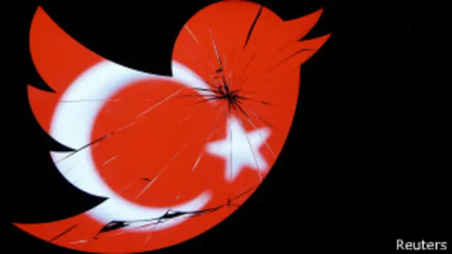Twitter dengan motif bendera Turki, Reuters