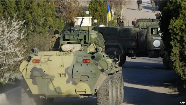 Nga đã bao vây và chiếm các căn cứ của Ukraine ở Crimea
