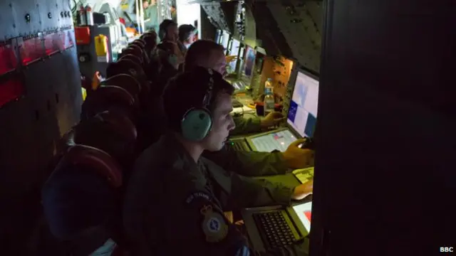 लापता विमान की तलाश