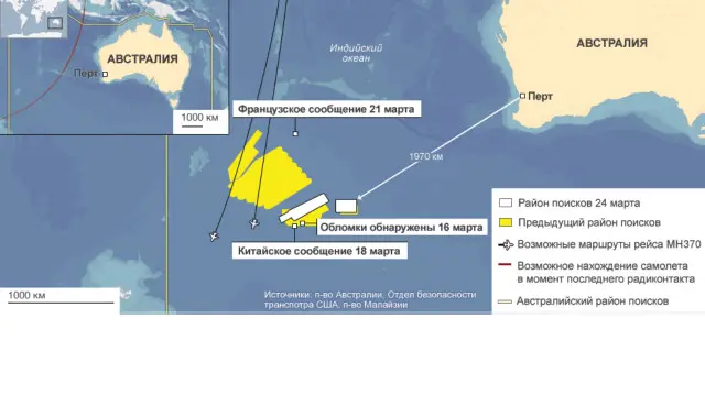 карта поисков
