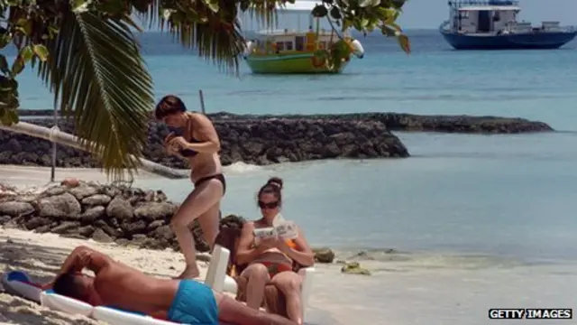 گزشتہ سال بارہ لاکھ سیاح مالدیپ آئے جن میں سے بڑی تعداد چینی سیاحوں کی تھی