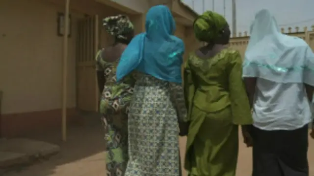 Wasu dalibai da 'yan Boko Haram su ka sace 