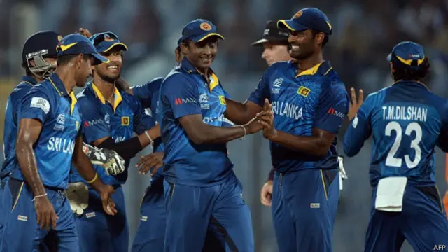 श्रीलंका की टीम