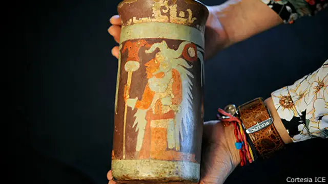 objeto repatriado a Guatemala