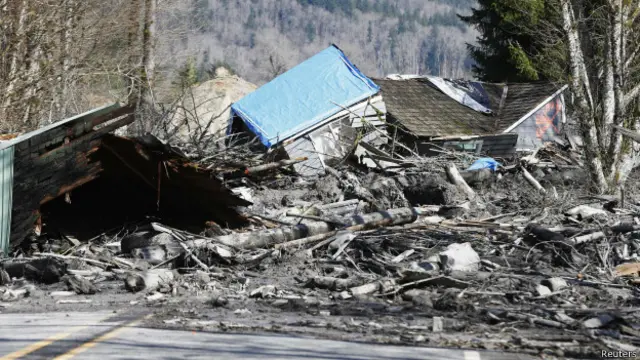 Разрушения от грязевого потока