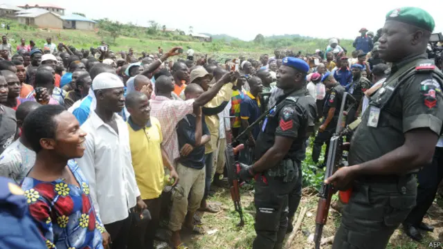 Беспорядки в Нигерии