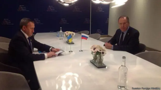 Сергей Лавров и Андрей Дещица