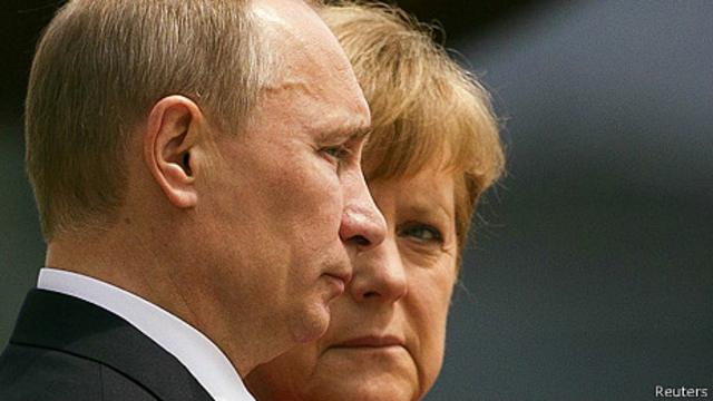 Markel y Putin